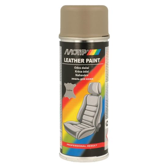 MOTIP Vopsea pentru piele Leather Paint, bej-gri, 200ml 