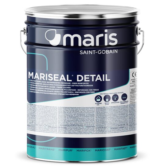 Membrană hidroizolație detalii acoperiș MARIS POLYMERS Mariseal Detail, gri, 6kg
