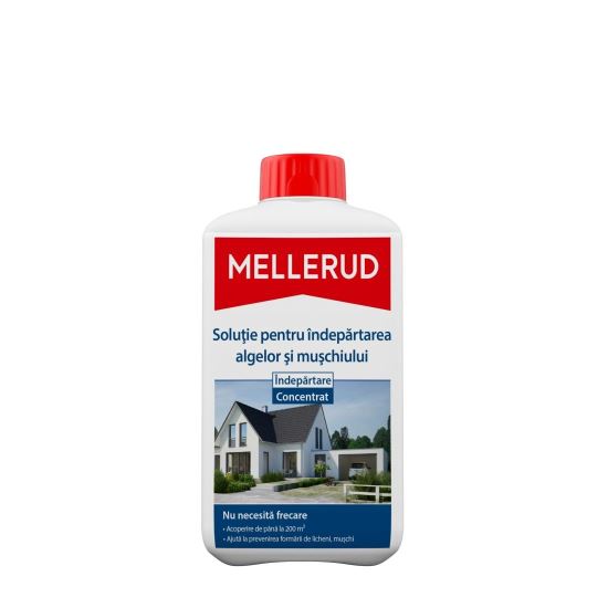 MELLERUD Soluție pentru îndepărtarea algelor și mușchiului, 1L