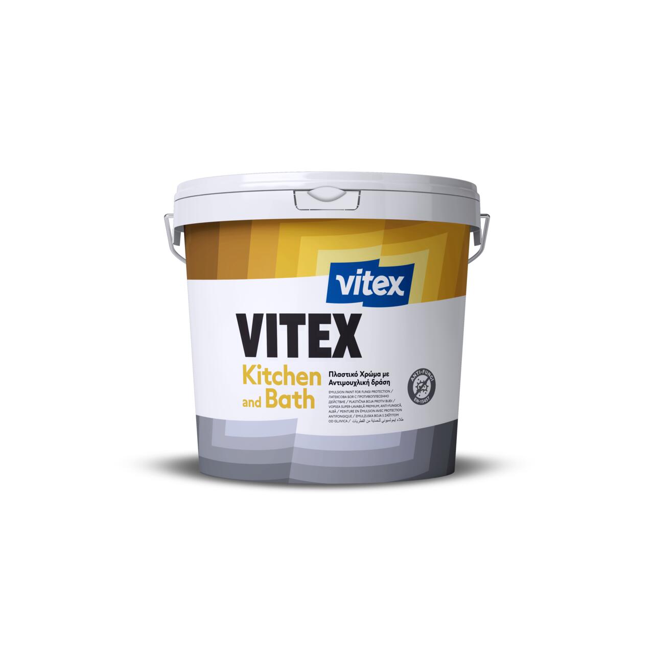 Vopsea lavabilă pentru protecția împotriva mucegaiului VITEX Kitchen&Bath, alb, 3L