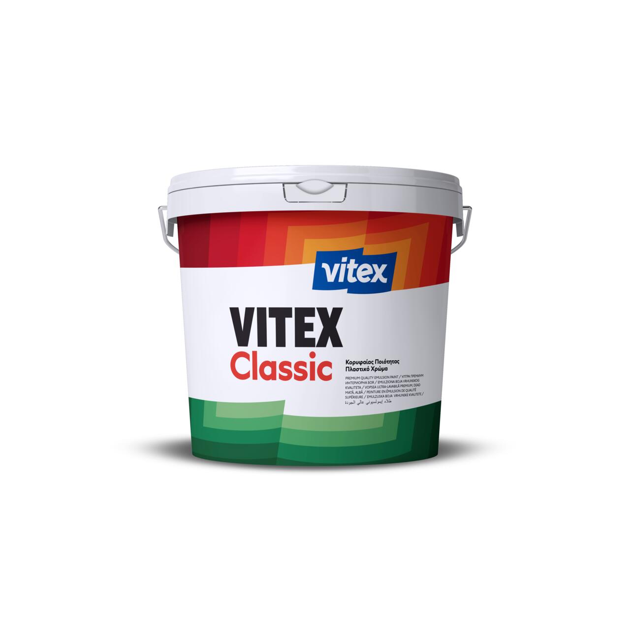 Vopsea ultra-lavabila premium mata, VITEX CLASSIC, alba, 3 L
