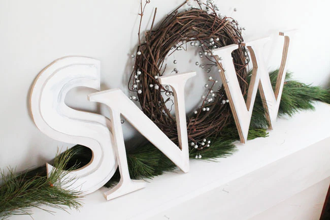 litere finalizate decor vitex