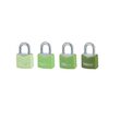Lacăt bagaje din aluminiu MASTER LOCK 9123EURDQCOLNOPCOL, corp 20mm, clasă securitate 3/10, cheie, set 4 buc.