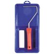 Set zugrăvit mâner trafalet + tăviță + rolă burete, 100mm