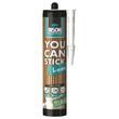 Adeziv PREMIUM pentru lemn BISON You Can Stick, 435g + Ruletă CADOU
