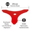 Cuțit trimmer universal Oregon, 3 dinți, 255mm