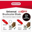 Cuțit trimmer universal Oregon, 3 dinți, 300mm