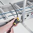 Cablu antifurt bicicletă ajustabil din oțel MASTER LOCK 8420EURD, 4,50m, Ø10mm, clasă securitate 6/10, cheie