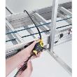 Cablu antifurt bicicletă ajustabil din oțel MASTER LOCK 8420EURD, 4,50m, Ø10mm, clasă securitate 6/10, cheie