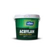 Vopsea acrilică 100% VITEX Acrylan, alb, 10L