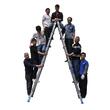 Scara telescopică multifuncțională DLM404, 4x4 trepte, 4m