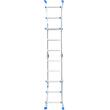 Scara telescopică multifuncțională DLM404, 4x4 trepte, 4m