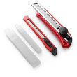 Set 2 cuttere DEKTON, 18mm și 9mm, 6 lame rezervă 