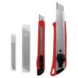 Set 2 cuttere DEKTON, 18mm și 9mm, 6 lame rezervă 