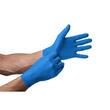 Mănuși nitril lungi GOGRIP blue, L, 50 buc