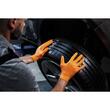 Mănuși nitril GOGRIP orange, M, 50 buc