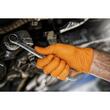 Mănuși nitril GOGRIP orange, M, 50 buc