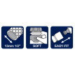 Conector furtun Soft-Touch AquaCraft, 13mm (1/2)