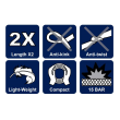Furtun de grădină extensibil Premium AquaCraft, 10-20m
