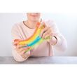 Adeziv colorat cu particule de sclipici UHU Glitter Glue, roșu, 90g 