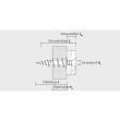 Diblu nylon tip melc MEA, GKD, pentru gips-carton, 50buc