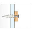 Diblu nylon tip melc MEA, GKD, pentru gips-carton, 50buc