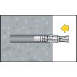 Diblu universal MEA, cu guler, AZK, 8mm, 100buc