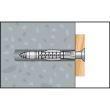 Diblu universal MEA, cu guler, AZK, 6mm, 100buc