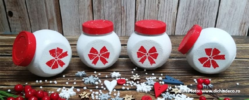 Cum folosești vopseaua decorativă spray – Idei DIY pentru Crăciun