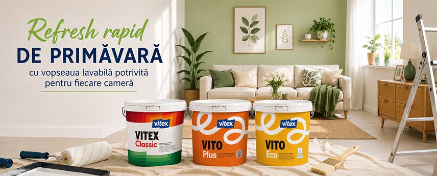 Vopsea lavabilă pentru un refresh rapid de primăvară: idei și recomandări