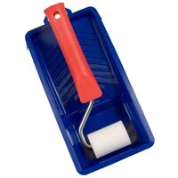 Set zugrăvit mâner trafalet + tăviță + rolă burete, 50mm