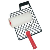 Set Rolă HOBBY, cu mâner din plastic și grătar din PVC, 240mm