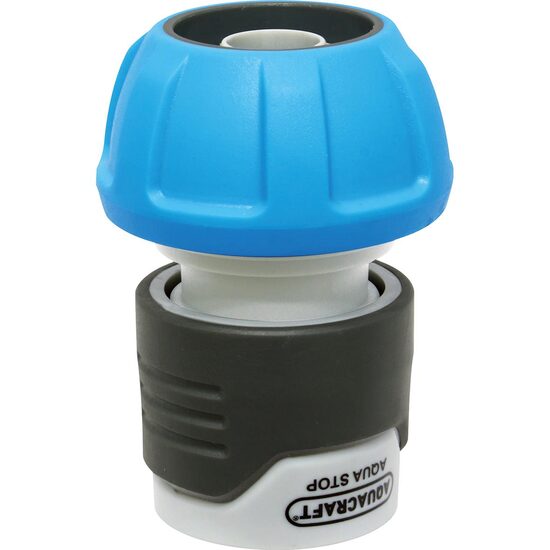 Conector furtun cu sistem de oprire a apei Soft-Touch AquaCraft, 16-19mm (5/8-3/4)