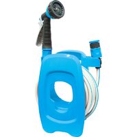 Set tambur + furtun 3/8" de 10m + conectori + duză de pulverizare AquaCraft