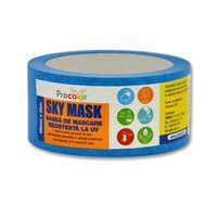 Bandă de mascare SKY MASK rezistentă la radiații UV, 48mmx25m