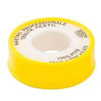 Bandă teflon P.T.F.E., 12mmx0,1mmx10m