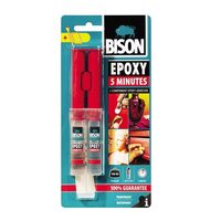 Adeziv bicomponent rapid BISON Epoxy 5 minute, 2 x12ml
