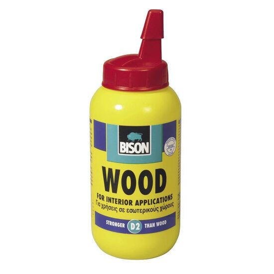 Adeziv pentru lemn D2 BISON Wood Glue, 250g
