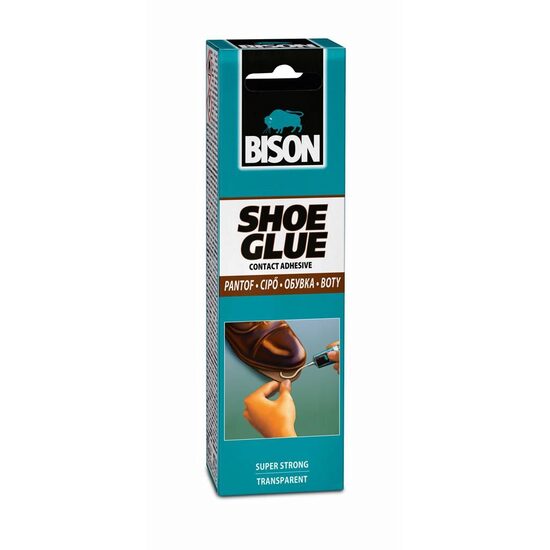 Adeziv pentru pantofi și articole din piele BISON Shoe Glue, 55ml