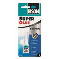 Adeziv instant cianoacrilat BISON Super Glue Industrial, 7.5ml