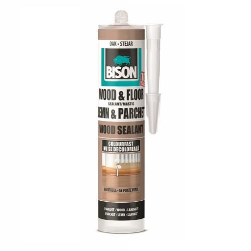 Mastic pentru lemn BISON Wood Sealant, 300ml, stejar  