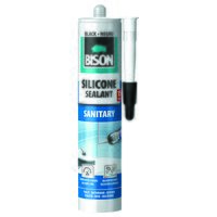 Silicon Sanitar BISON, 280ml, negru