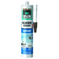 Silicon Sanitar BISON, 280ml, maro