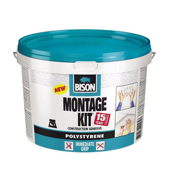 Adeziv pentru polistiren BISON Montagekit Polystyrene, 4kg