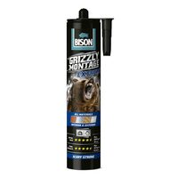 Adeziv pe bază de MS polimer BISON Grizzly Montage Extreme, alb, 435g