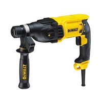 Ciocan rotopercutor DeWALT D25133K-QS, SDS PLUS, 3 funcții, 26mm, 800W, 2.6J, valiză depozitare