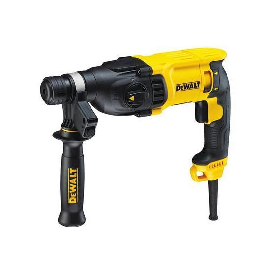 Ciocan rotopercutor DeWALT D25133K-QS, SDS PLUS, 3 funcții, 26mm, 800W, 2.6J, valiză depozitare