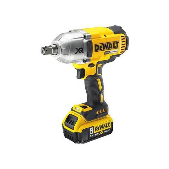 Mașină de înșurubat cu impact DeWALT DCF899P2-QW Brushless, 2 acumulatori, 5Ah, 18V, XR, valiză depozitare
