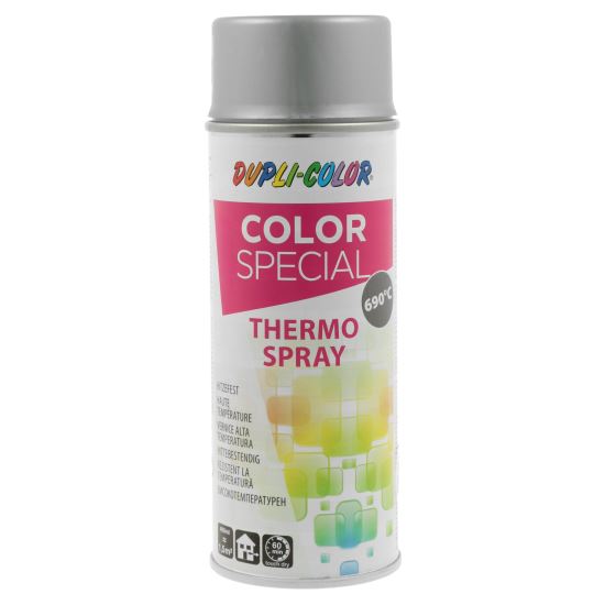 Vopsea spray rezistentă la temperatură DUPLI-COLOR Color Special 690°C, argintiu, 400ml