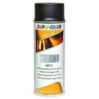 Vopsea spray rezistentă la temperatură DUPLI-COLOR Thermo 800°C, negru, 400ml